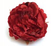 Sztuczne kwiaty - Duża Czerwona Piwonia Kwiat Sztuczny Peonia Stroik - miniaturka - grafika 1