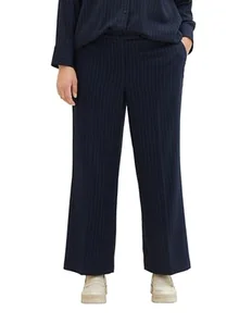 TOM TAILOR Spodnie damskie, 33973 - Navy Pinstripe, 50 - Spodnie damskie - miniaturka - grafika 1