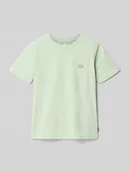 Koszulki dla chłopców - t-shirt o kroju regular fit z czystej bawełny model 'BATWING CHEST' - miniaturka - grafika 1