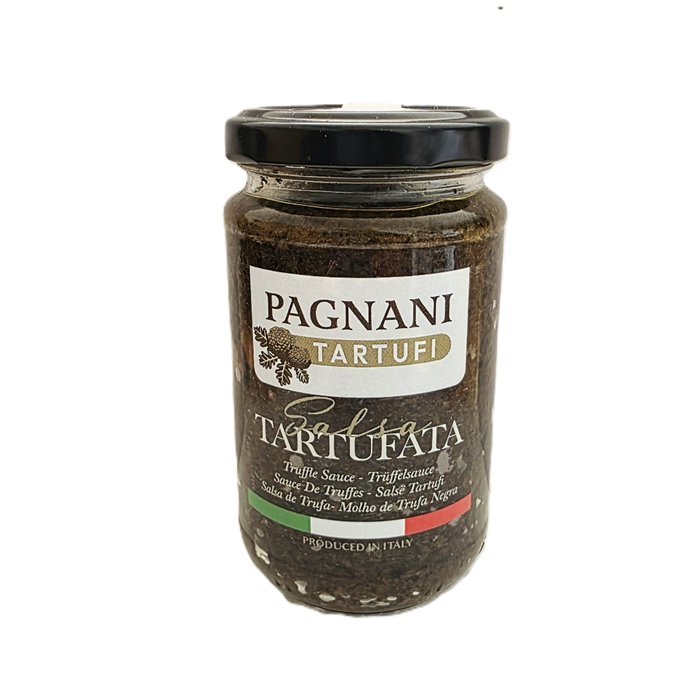 Sos truflowy 10 % z plasterkami trufli, 180 g / Pagnani Tartufi