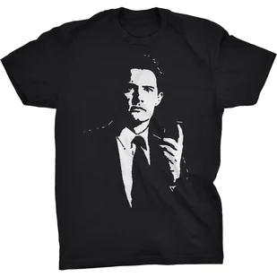 Agent Cooper Koszulka Miasteczko Twin Peaks FBI - Koszulki męskie - miniaturka - grafika 1