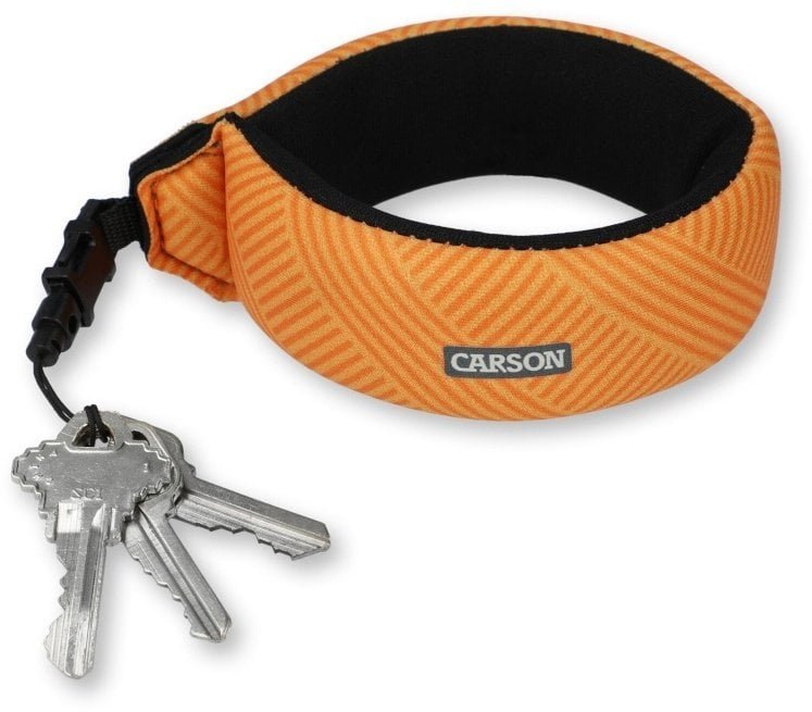 Carson floating wrist strap coral