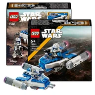 Klocki - LEGO ZESTAW STAR WARS MIKROMYŚLIWIEC Y-WING KAPITANA PREZENT - miniaturka - grafika 1