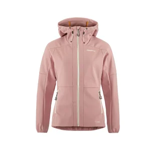 Damska Kurtka CRAFT CORE BACKCOUNTRY HOOD JACKET W 1913685-726000 – Różowy - Kurtki damskie - miniaturka - grafika 1