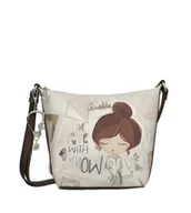 Torebki damskie - Anekke Sophia 42803-552 listonoszka z breloczkiem i dziewczynką - miniaturka - grafika 1