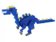 Prace ręczne dla dzieci - Koraliki Do Prasowania Wersja 3D, Velociraptor, Dinozaur, Saszetka, Prasowanka - miniaturka - grafika 1