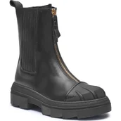 Sztyblety damskie - Furla Skórzane sztyblety FURLA GUM - miniaturka - grafika 1