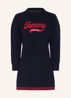 Sukienki - Tommy Hilfiger Sukienka Z Dzianiny blau - miniaturka - grafika 1