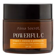 Balsamy i kremy do opalania - Krem przeciwsłoneczny Alma Secret Powerful C Antiedad Iluminadora Moringa SPF30 50 ml (8436568711164) - miniaturka - grafika 1
