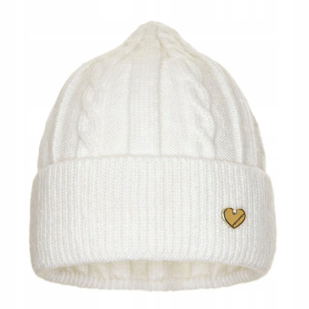 Czapka zimowa damska PATI Ecru