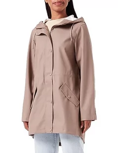 VERO MODA Kurtka damska VMMALOU COATED KURTKA NOOS, Brown Lentil, XS - Kurtki damskie - miniaturka - grafika 1