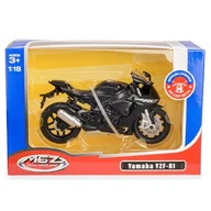Samochody i pojazdy dla dzieci - MSZ 1:18 YAMAHA YZF-R1/czarny - miniaturka - grafika 1