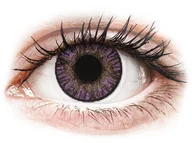 Soczewki kontaktowe - FreshLook ColorBlends Amethyst - zerówki (2 soczewki) - miniaturka - grafika 1