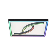 Lampy sufitowe - Paul Neuhaus Lampa sufitowa LED Serpent ściemniana RGBW kwadrat - miniaturka - grafika 1
