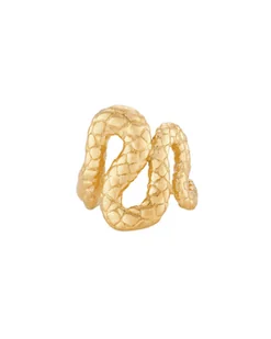 Złota nausznica wąż - Kolczyki - miniaturka - grafika 1