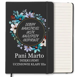 NOTES 120 STR PERSONALIZOWANY PREZENT DLA NAUCZYCIELA DZIEŃ NAUCZYCIELA WZ - Notesy i bloczki - miniaturka - grafika 1