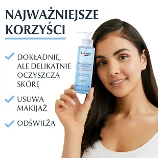 Eucerin DermatoCLEAN (HYALURON) Żel oczyszczający do skóry normalnej i mieszanej, 200 ml - Żele do mycia twarzy - miniaturka - grafika 1