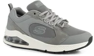 Sneakersy męskie - Buty sportowe sneakersy męskie SKECHERS UNO 2 - 90S wygodne szare 41 EU - miniaturka - grafika 1