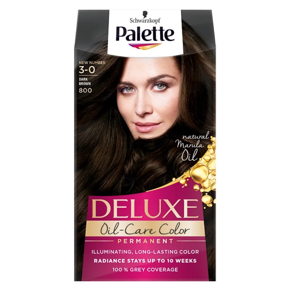 Schwarzkopf Palette Deluxe 800 Ciemny Brąz