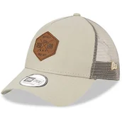 Czapki damskie - New Era Męska czapka Heritage Patch 940 A Frame Trucker Cap beżowy beżowy Rozmiar uniwersalny 12523899 - miniaturka - grafika 1