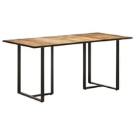 Stoły - VidaXL Lumarko Stół jadalniany, 160 cm, surowe drewno mango 320693 VidaXL - miniaturka - grafika 1