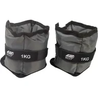 Obciążenia - EB FIT Obciążenie na przeguby EB FIT Szary 2x1 kg) - miniaturka - grafika 1