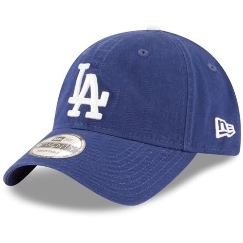 New Era Los Angeles Dodgers MLB Core Classic Niebieski Regulowana 9Twenty Czapka - One-Size