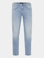 Spodnie męskie - Blend Jeansy 20713302 Niebieski Slim Fit - miniaturka - grafika 1