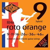 Struny gitarowe  - Rotosound rotos górne Roto Electric Guitar Strings RH9 - miniaturka - grafika 1