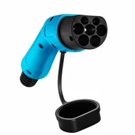 Akcesoria motoryzacyjne - Wtyczka Type 2 do ładowania samochodów elektrycznych AK-SC-E16 3-fazy 32A męska - miniaturka - grafika 1