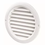 Wentylatory przemysłowe - Vents Kratka wentylacyjna śr. 100 mm biała - miniaturka - grafika 1