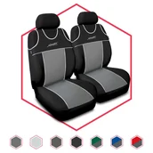 Pokrowce na fotele - Auto-Dekor Koszulki Pokrowce samochodowe Stylus Popiel 2 AUT21P2 - miniaturka - grafika 1