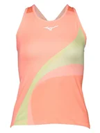 Koszulki i topy damskie - Mizuno Top funkcyjny w kolorze pomarańczowo-żółto-różowym - miniaturka - grafika 1