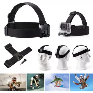 Opaska na głowę Alogy Techsuit Head Strap do kamerki sportowej GoPro Action Camera - Akcesoria fotograficzne - miniaturka - grafika 4