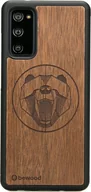 Etui i futerały do telefonów - BeWood Drewniane Etui Samsung Galaxy S20 FE NIEDŹWIEDŹ MERBAU - miniaturka - grafika 1
