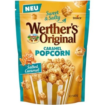 Popcorn Werther's Original Słony Karmel 140 g