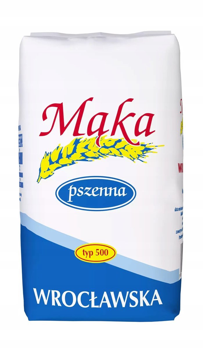 Mąka pszenna wrocławska typ 500 1 kg