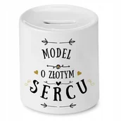 Skarbonki - Dla Modela Skarbonka na Urodziny Na Prezent z Nadrukiem ze Zdjęciem + Opakowanie na prezent (wzór 04) - miniaturka - grafika 1