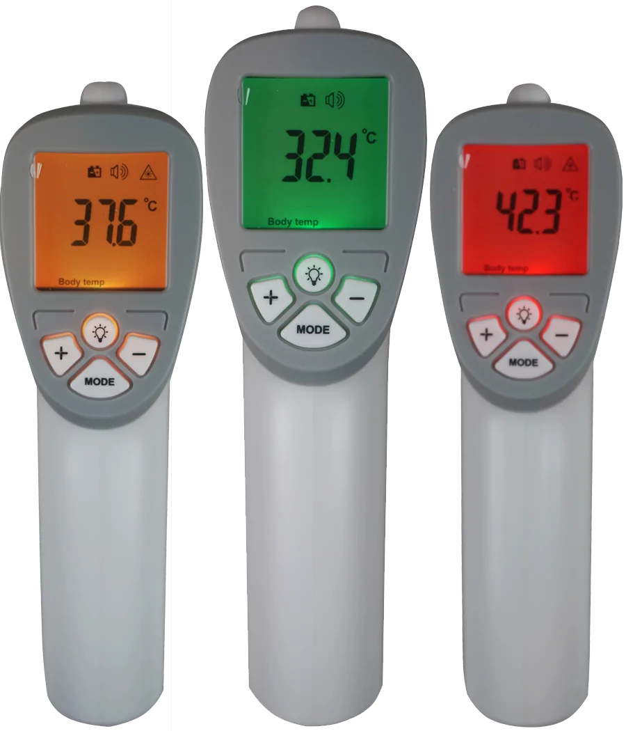 Pirometr termometr bezdotykowy na podczerwień led