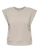 Bluzy damskie - ONLY Bluza w kolorze beżowym - miniaturka - grafika 1