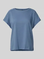 Koszulki i topy damskie - T-shirt o kroju relaxed fit z czystej bawełny model ‘EMMY’ - miniaturka - grafika 1