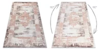 Dywany - Dywan CORE W9797 Ramka, Rozeta - Strukturalny, dwa poziomy runa, beż / róż beżowy 180x270 cm - miniaturka - grafika 1