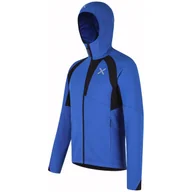 Bluzy sportowe męskie - Męska bluza Montura Vertigo Octa Hooded Maglia Rozmiar: XL / Kolor: niebieski - miniaturka - grafika 1