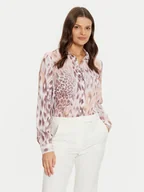 Koszule damskie - Guess Koszula W4BH56 WGLA2 Różowy Comfort Fit - miniaturka - grafika 1