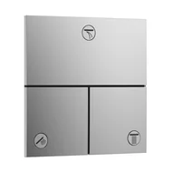 Zawory i kraniki - Hansgrohe ShowerSelect Comfort E Bateria Zawór odcinający do 3 odbiorników podtynkowy chrom 15573000 - odbiór osobisty: Kraków, Warszawa - miniaturka - grafika 1
