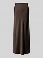 Spódnice - Długa spódnica z satyny z elastycznym pasem model ‘Vicky’ - miniaturka - grafika 1