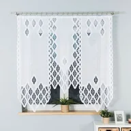 Firany - Firana Otto 160 x 120 cm biały - miniaturka - grafika 1