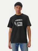 Koszulki męskie - G-Star Raw T-Shirt G Icon Graphic D28823-E385 Czarny Regular Fit - miniaturka - grafika 1