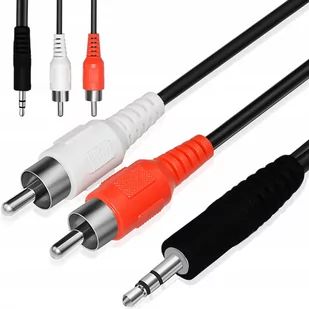 Kabel AUX MINI JACK 3,5mm 2 RCA CINCH STEREO 1,5m - Kable - miniaturka - grafika 1