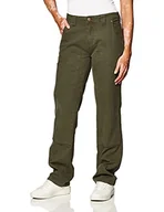 Spodnie damskie - Dickies Damskie spodnie stolarskie ze stretchem z podwójnym przodem, Płukany zielony mech, 36 - miniaturka - grafika 1